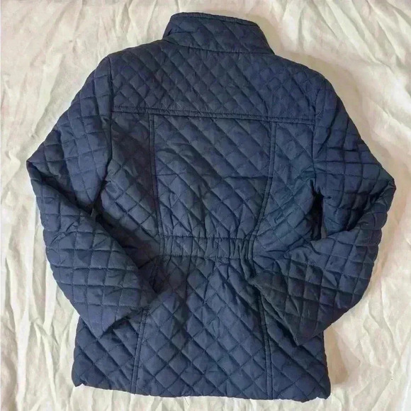 SO Girls Size 6/6X Quilted Lightweight Jacket Blue - Picture 5 of 6